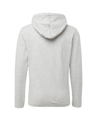 grauer Pullover mit einem Kapuze von Tom Tailor