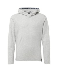 grauer Pullover mit einem Kapuze von Tom Tailor