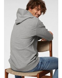 grauer Pullover mit einem Kapuze von Tommy Jeans