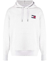 grauer Pullover mit einem Kapuze von Tommy Jeans