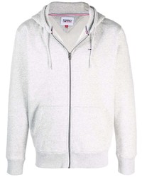 grauer Pullover mit einem Kapuze von Tommy Jeans