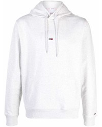 grauer Pullover mit einem Kapuze von Tommy Jeans