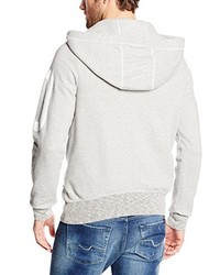 grauer Pullover mit einem Kapuze von True Religion