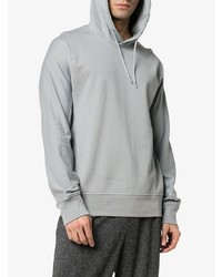 grauer Pullover mit einem Kapuze von Y-3