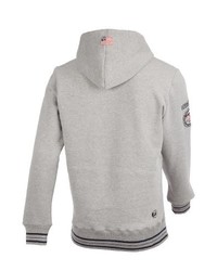 grauer Pullover mit einem Kapuze von Ultrasport