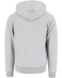 grauer Pullover mit einem Kapuze von Urban Classics