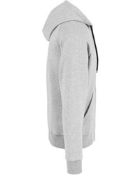 grauer Pullover mit einem Kapuze von Urban Classics