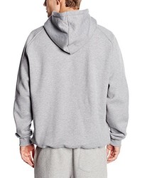 grauer Pullover mit einem Kapuze von Urban Classics