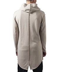 grauer Pullover mit einem Kapuze von Urban Classics