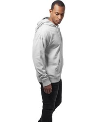 grauer Pullover mit einem Kapuze von Urban Classics