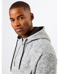 grauer Pullover mit einem Kapuze von Urban Classics