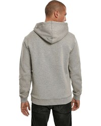 grauer Pullover mit einem Kapuze von Urban Classics