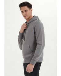 grauer Pullover mit einem Kapuze von WESTMARK LONDON