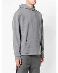 grauer Pullover mit einem Kapuze von Closed