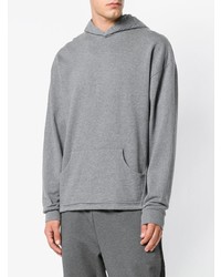 grauer Pullover mit einem Kapuze von Closed