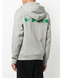 grauer Pullover mit einem Kapuze von Golden Goose Deluxe Brand