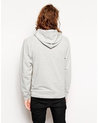 grauer Pullover mit einem Kapuze von Cheap Monday