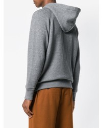 grauer Pullover mit einem Kapuze von Isabel Marant