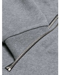 grauer Pullover mit einem Kapuze von Maison Margiela