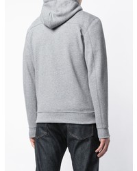 grauer Pullover mit einem Kapuze von John Elliott