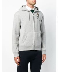 grauer Pullover mit einem Kapuze von Polo Ralph Lauren