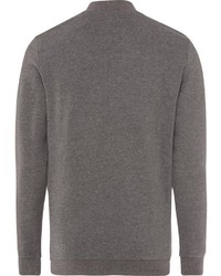 grauer Pullover mit einem Reißverschluß von edc by Esprit