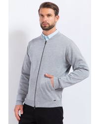 grauer Pullover mit einem Reißverschluß von FiNN FLARE