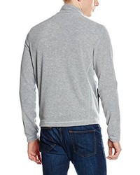 grauer Pullover mit einem Reißverschluß von Gant