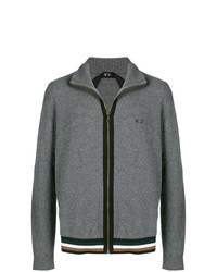 grauer Pullover mit einem Reißverschluß von N°21