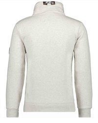 grauer Pullover mit einem Reißverschluß von RAGMAN