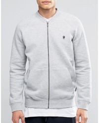 grauer Pullover mit einem Reißverschluß von French Connection