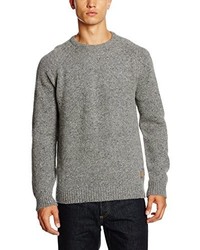 grauer Pullover mit einem Rundhalsausschnitt von Carhartt