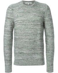 grauer Pullover mit einem Rundhalsausschnitt von Carven