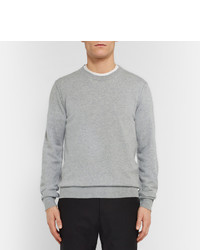 grauer Pullover mit einem Rundhalsausschnitt von Dolce & Gabbana