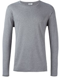 grauer Pullover mit einem Rundhalsausschnitt von Closed