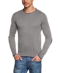 grauer Pullover mit einem Rundhalsausschnitt von CMP