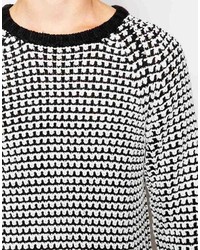 grauer Pullover mit einem Rundhalsausschnitt von Cheap Monday