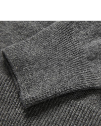 grauer Pullover mit einem Rundhalsausschnitt von Tomas Maier