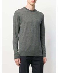 grauer Pullover mit einem Rundhalsausschnitt von Neil Barrett