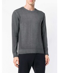 grauer Pullover mit einem Rundhalsausschnitt von Altea