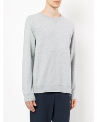 grauer Pullover mit einem Rundhalsausschnitt von The Upside