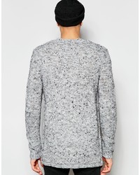 grauer Pullover mit einem Rundhalsausschnitt von Cheap Monday