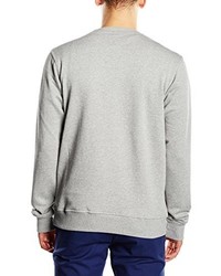 grauer Pullover mit einem Rundhalsausschnitt von Dickies