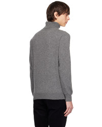 grauer Pullover mit einem Rundhalsausschnitt von Tom Ford