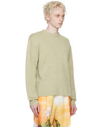 grauer Pullover mit einem Rundhalsausschnitt von Stockholm (Surfboard) Club