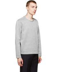 grauer Pullover mit einem Rundhalsausschnitt von Valentino