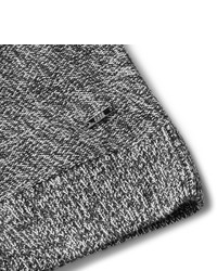 grauer Pullover mit einem Rundhalsausschnitt von Hugo Boss