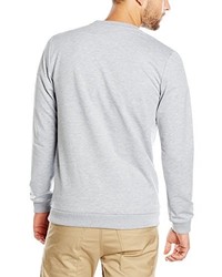 grauer Pullover mit einem Rundhalsausschnitt von Jack & Jones