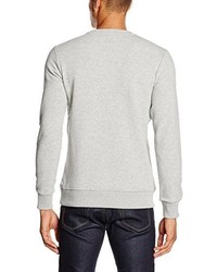 grauer Pullover mit einem Rundhalsausschnitt von Jack & Jones