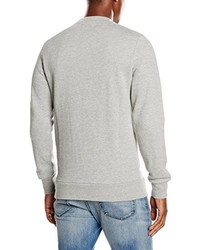 grauer Pullover mit einem Rundhalsausschnitt von Jack & Jones